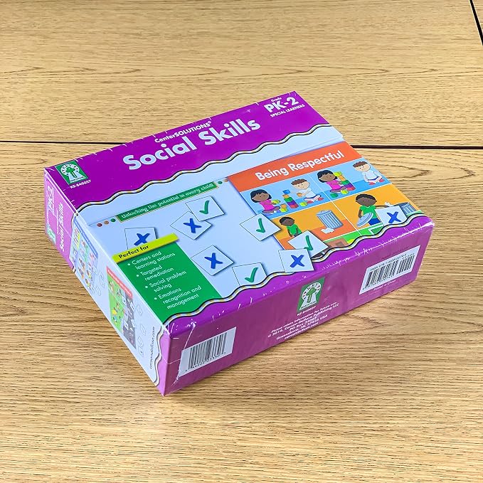 Key Education Publishing Social Skills Activities for Kids, 15 File Folder Games With Social Emotional Learning Activities, Emotional Regulation Tools for kids Preschool to Grade 2 - Image 2