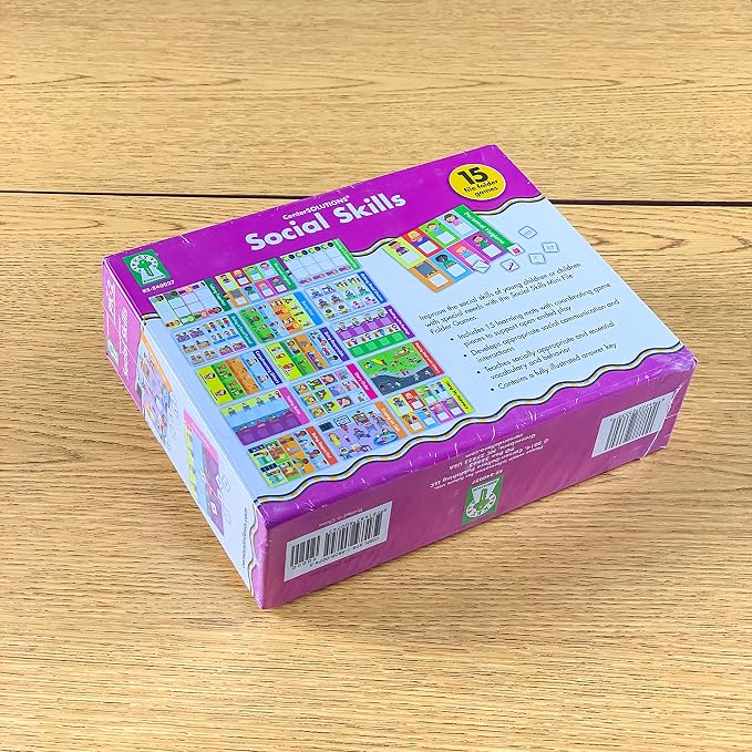 Key Education Publishing Social Skills Activities for Kids, 15 File Folder Games With Social Emotional Learning Activities, Emotional Regulation Tools for kids Preschool to Grade 2 - Image 3