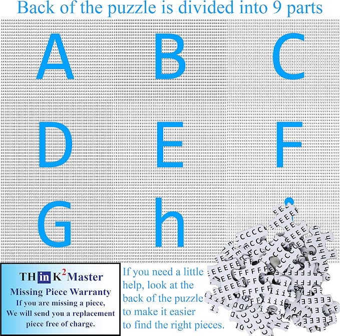 Think2Master Donuts 250 Pieces Jigsaw Puzzle. Perfect White Elephant Gag Gift. Fun Puzzle for Families. Great Gift for Adults and Teens. Size: 14.2” X 19.3” - Image 5